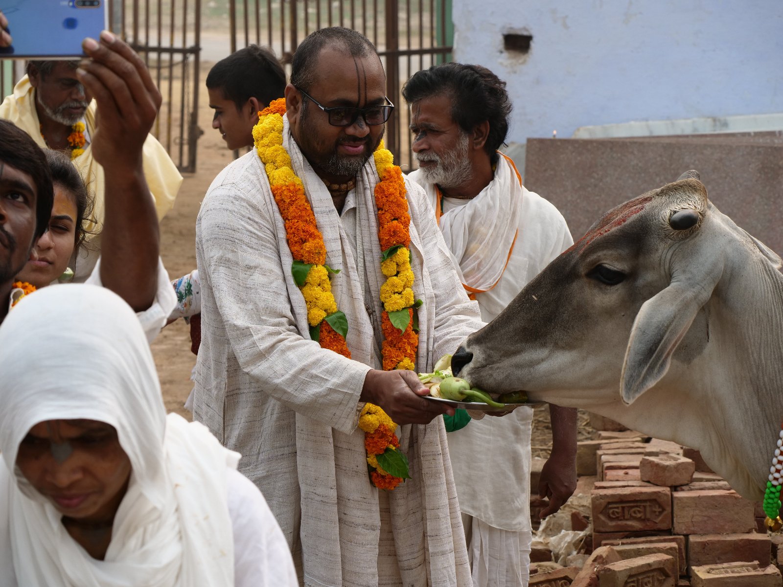  127 Gopashtami Radha kunda Govardhan 19.11.04